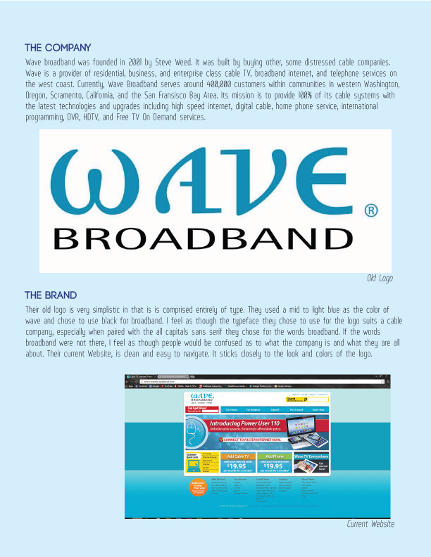 Cable rebranding broadband wave