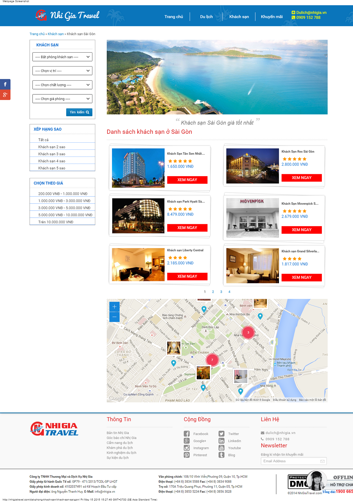 travel agency hotel booking