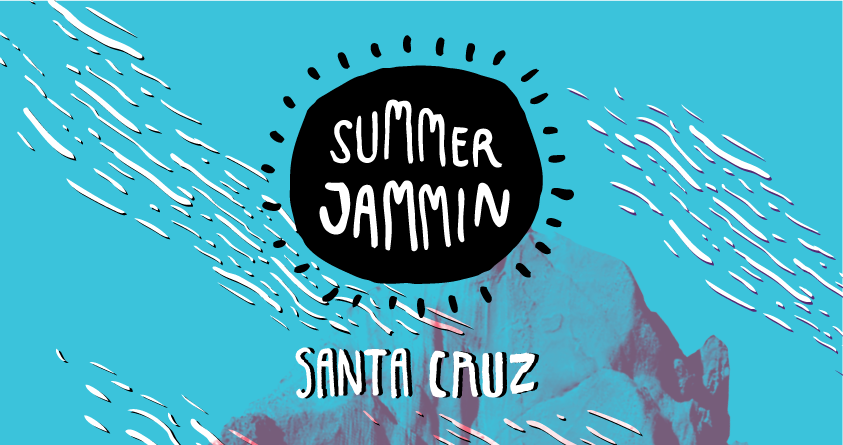 summer festival santa cruz identity