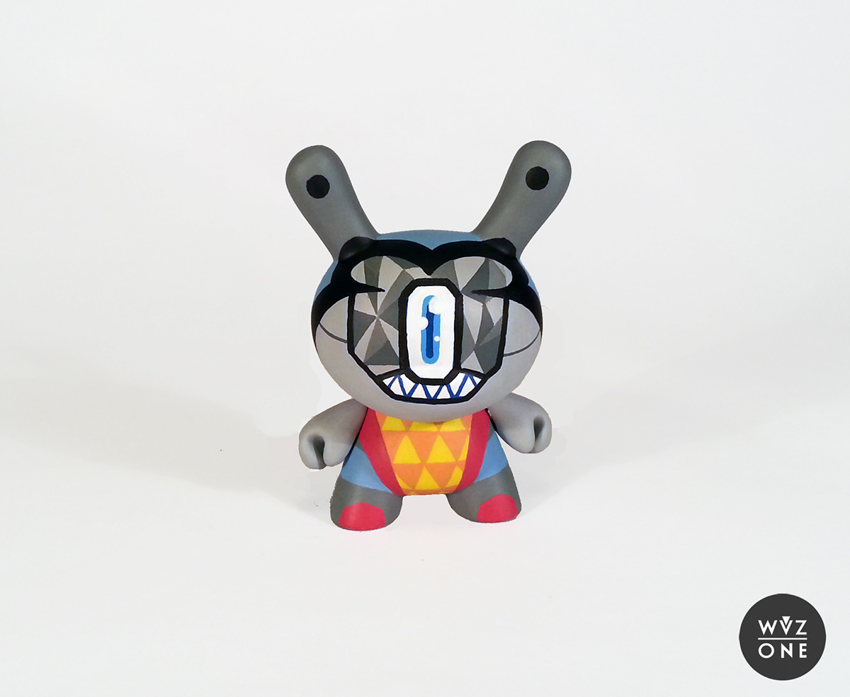 Wuzone Custom Dunny Kidrobot Munny Xmen artoy toy vinyl handmade DIY wolverine colossus magneto comic