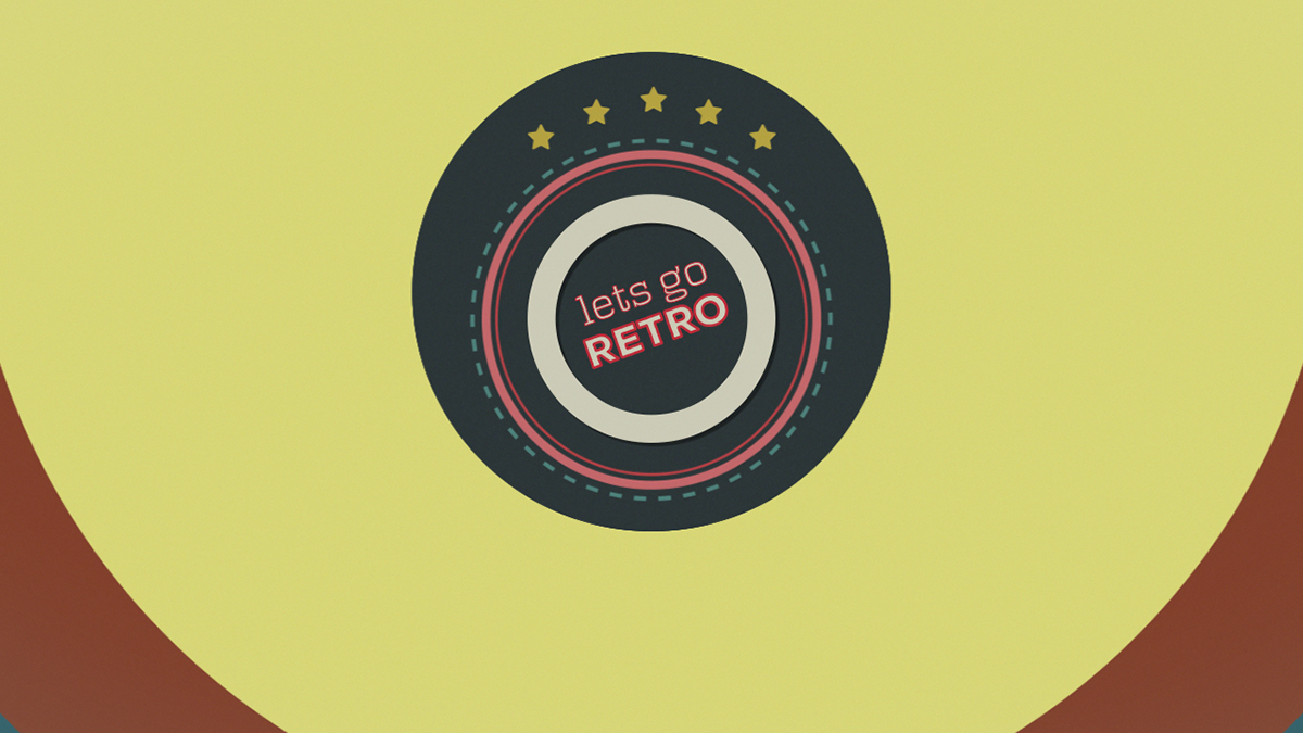 Retro Style Logo Animation on Behance