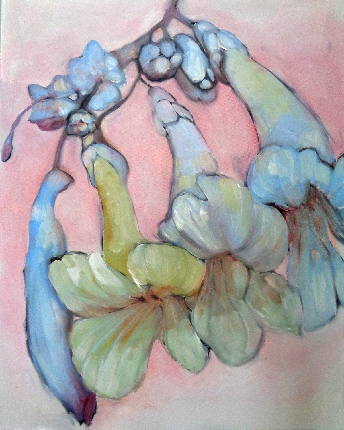 Pedagogy Oil Painting Glazing floral Portraiture
