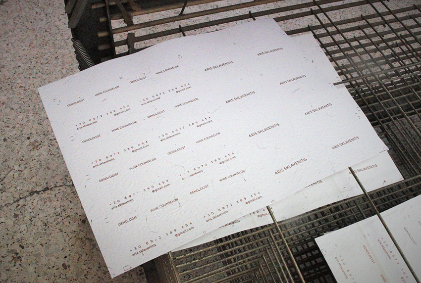 handmade paper paper silkscreen screenprint screen print print printmaking cards serigraph PAPERMAKING