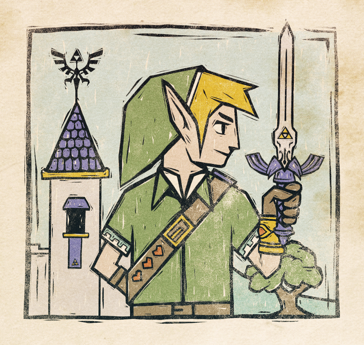 zelda link Legend of Zelda Nintendo