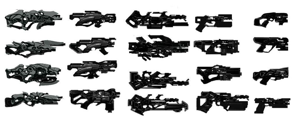 Weapon Concepts prop concepts mech concepts