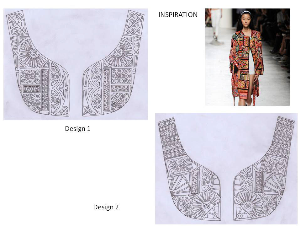 internship CHEER SAGAR Design Development Embroidery BOTANICAL COLLECTION sketches sourcing