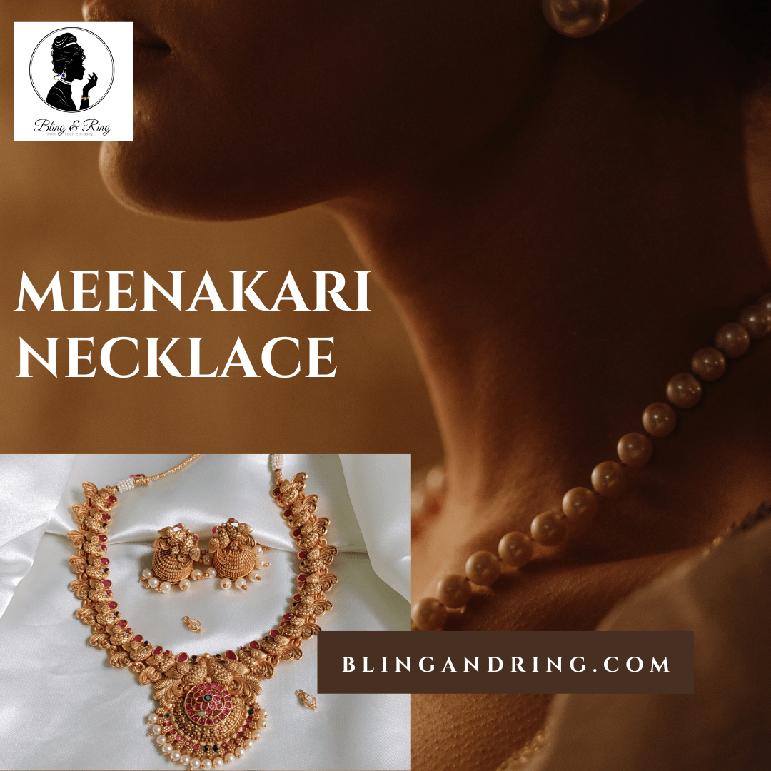 Meenakari Choker Necklace Set | Bling And Ring