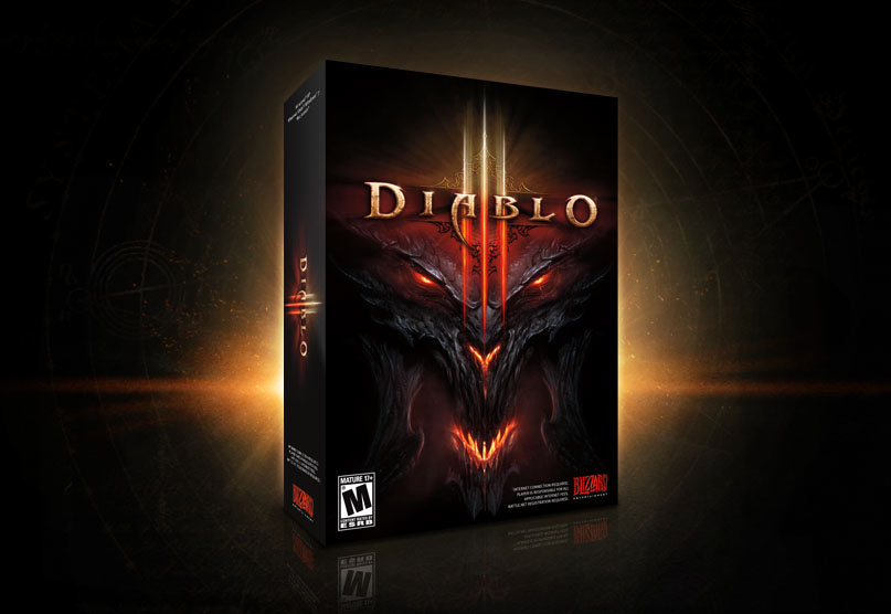 Diablo 3 Collector's Edition Packaging special packaging key art Video Game Art