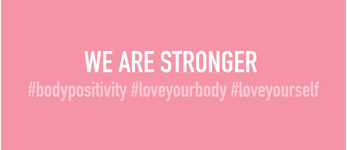 Body Positivity different fight like a girls illsutration Love pink pink october stong women women body
