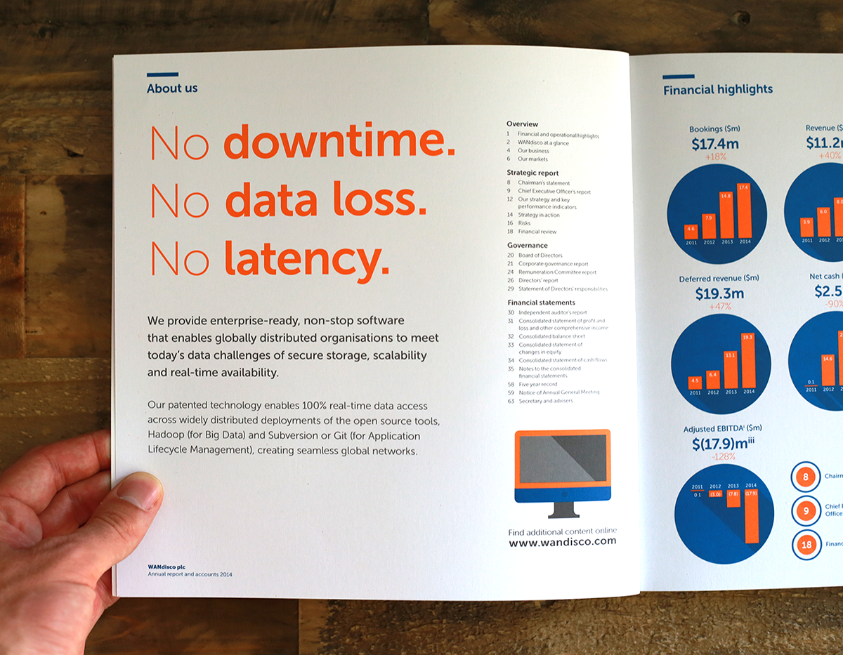 annual report Big Data logo book magazine Corporate Identity Web font brochure print portfolio Diecut