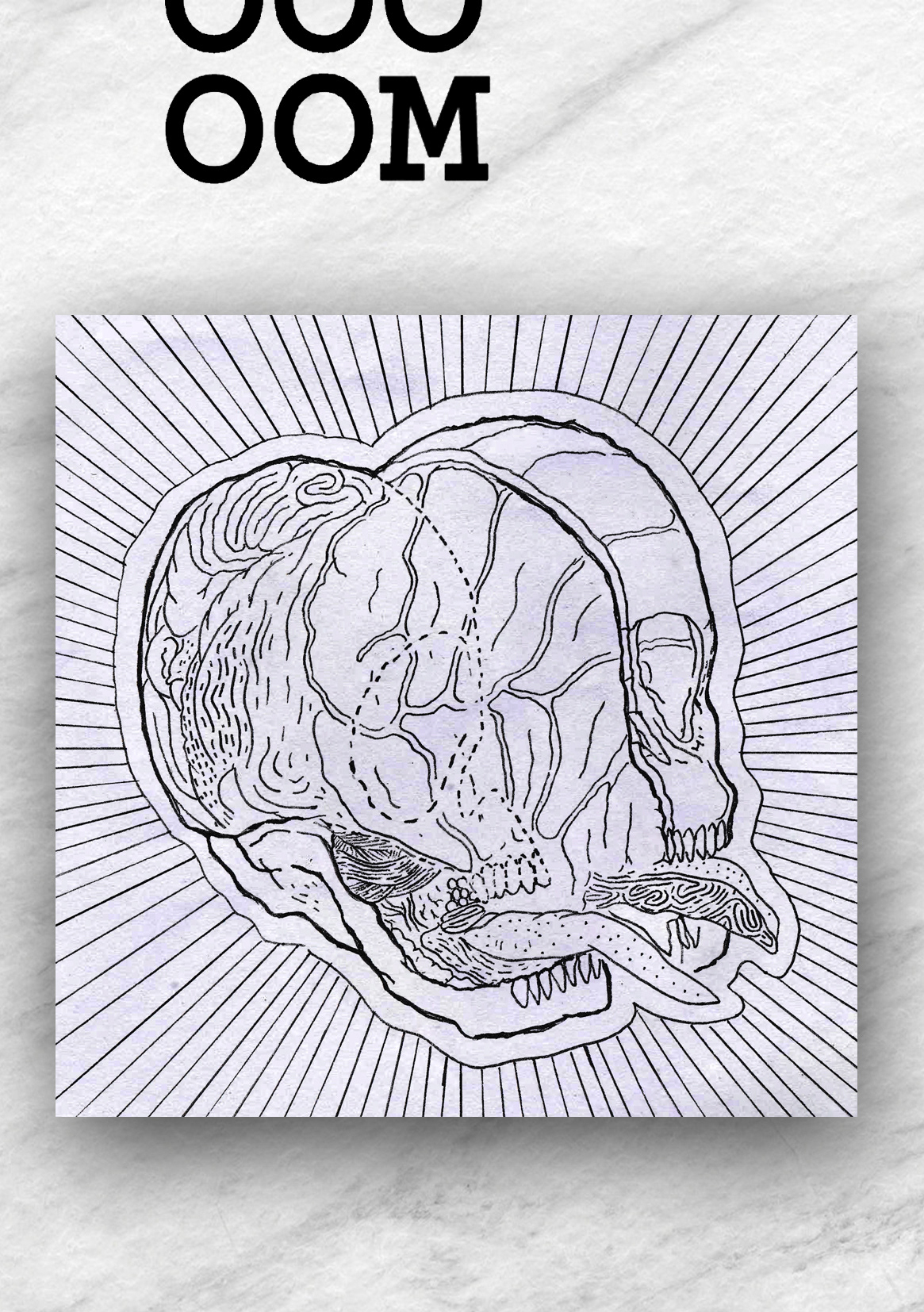 booooooom stickers contest skull hologram