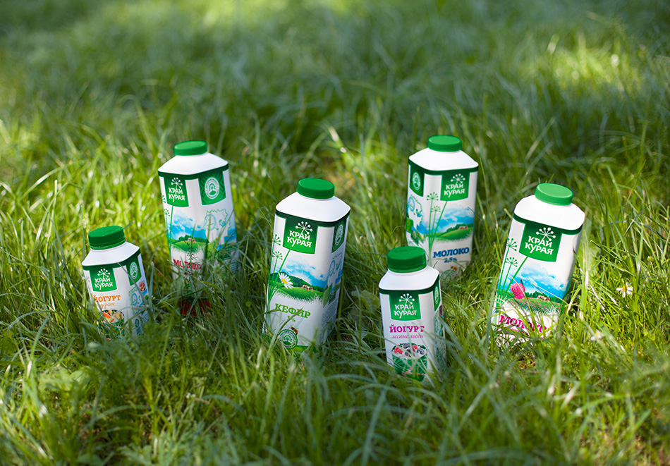 TEAMWORK Russia milk green Diary yoghurt grass bashkiria Saltwort village