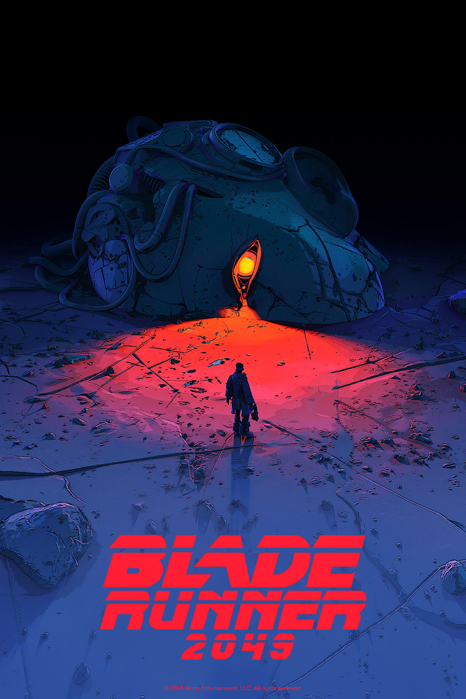 Bladerunner Cyberpunk poster art