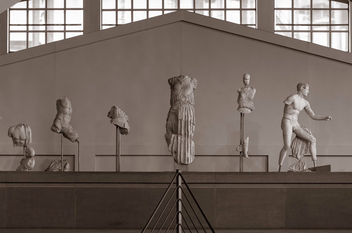 Rome artwork sculpture Centrale Montemartini Musei Capitolini fine art photo project roman classic sculpture