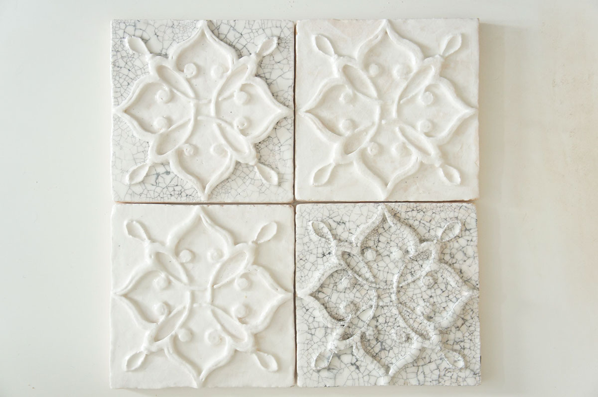 Interior ceramic tiles