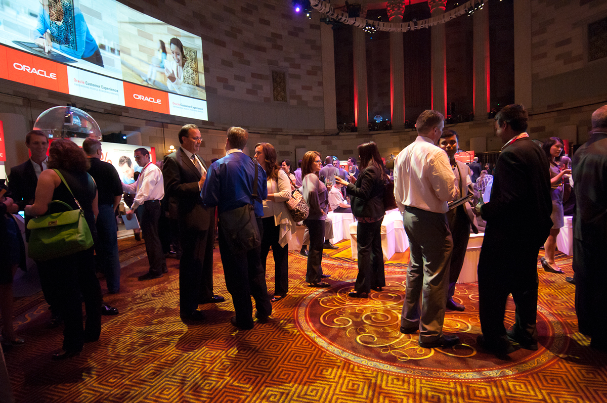 Oracle Cx oracle customer experience Trade Show corporate event product launch customer experience consumer experience Brand Development oracle