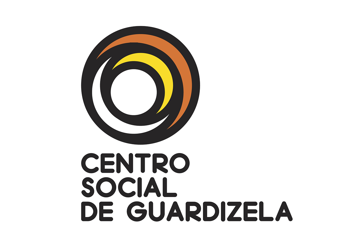 centro centro social chrome guardizela orange yellow preto logo Logotipo Crianças kids old people Idosos