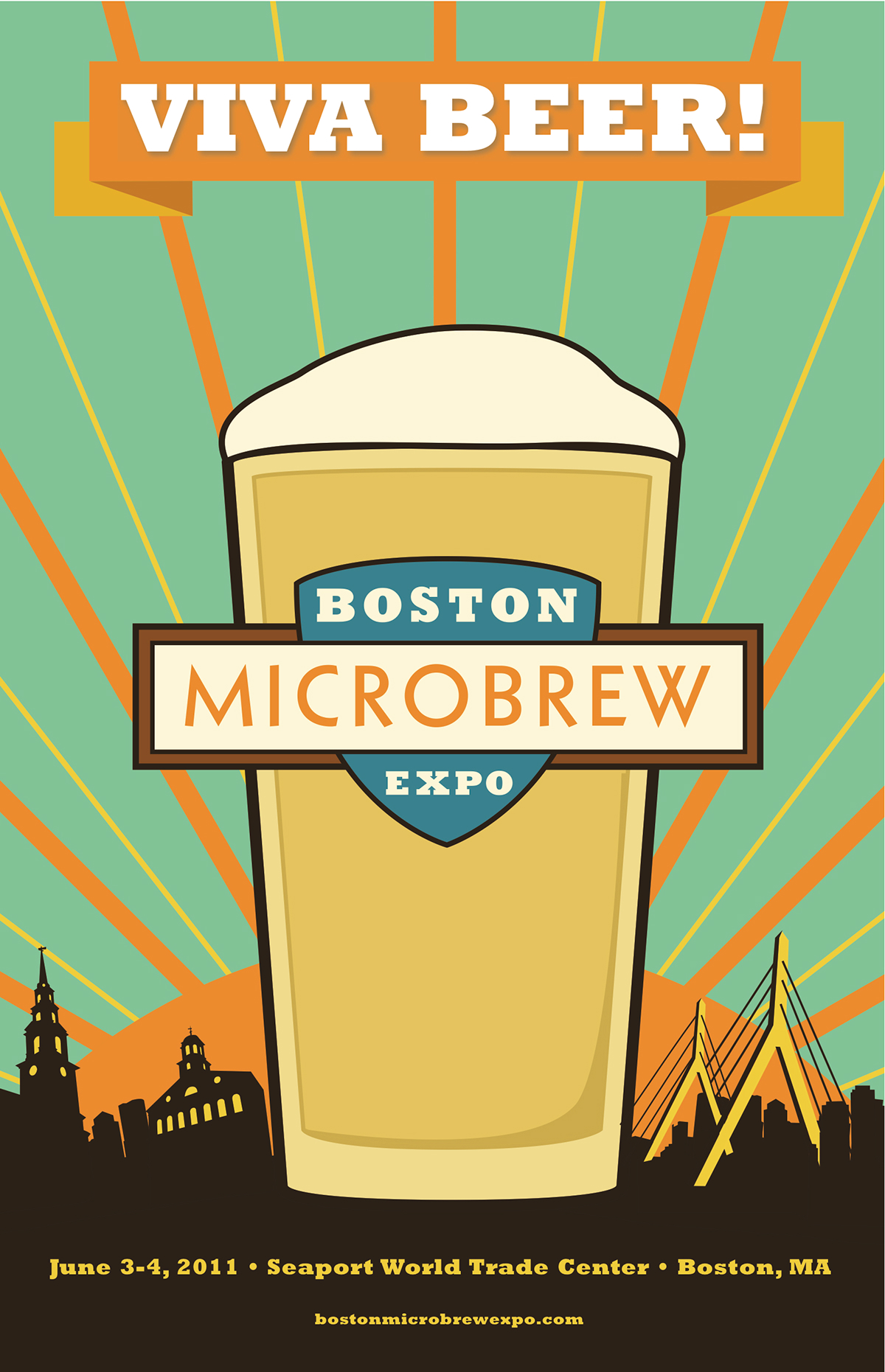 tyler school of art Graphic and Interactive Design vector Sunrays Sun beer boston microbrew