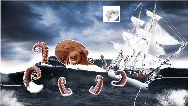 octopus sea Digital Art  Graphic Designer manipulation photo editing