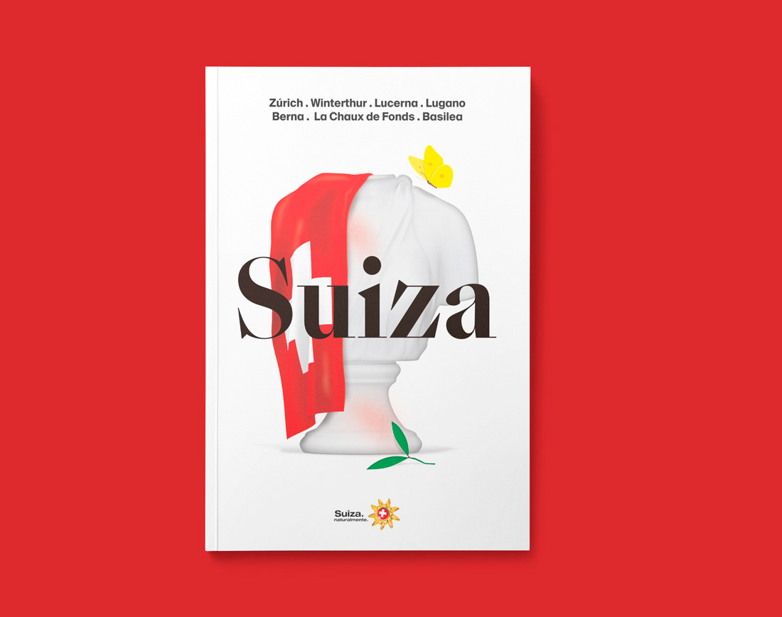 editorial design  art direction  graphic design  suiza swissguide