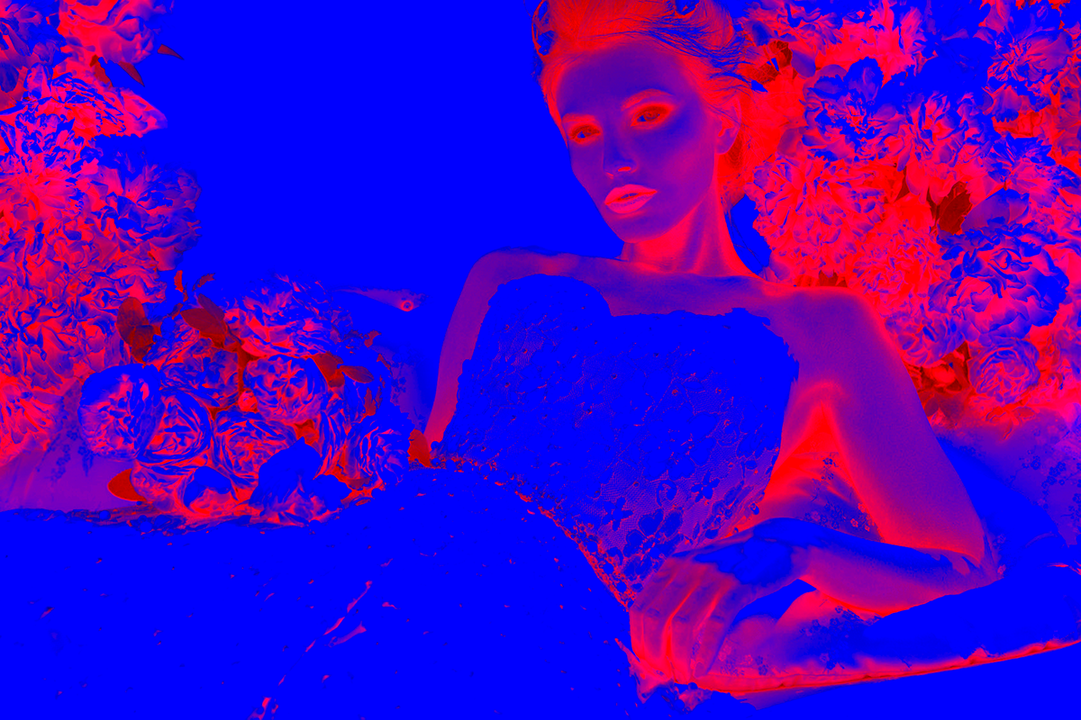 digital art photos colour Website Web design Paris portrait woman color
