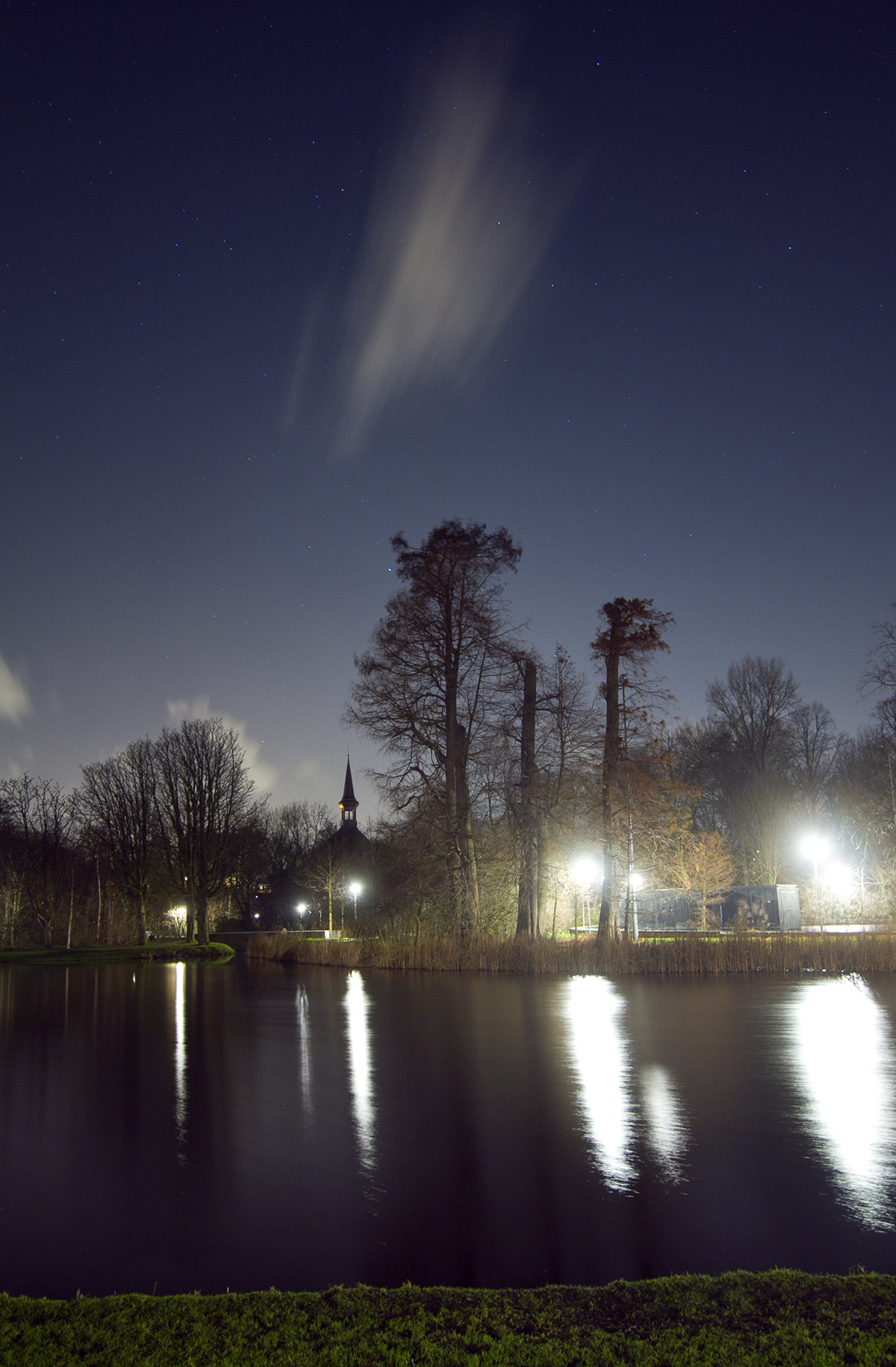 star starry night amsterdam vondelpark