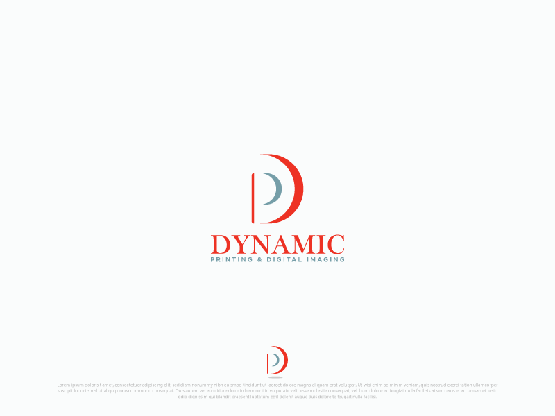branding  design digital dp Dynamic logo negative space Printing company