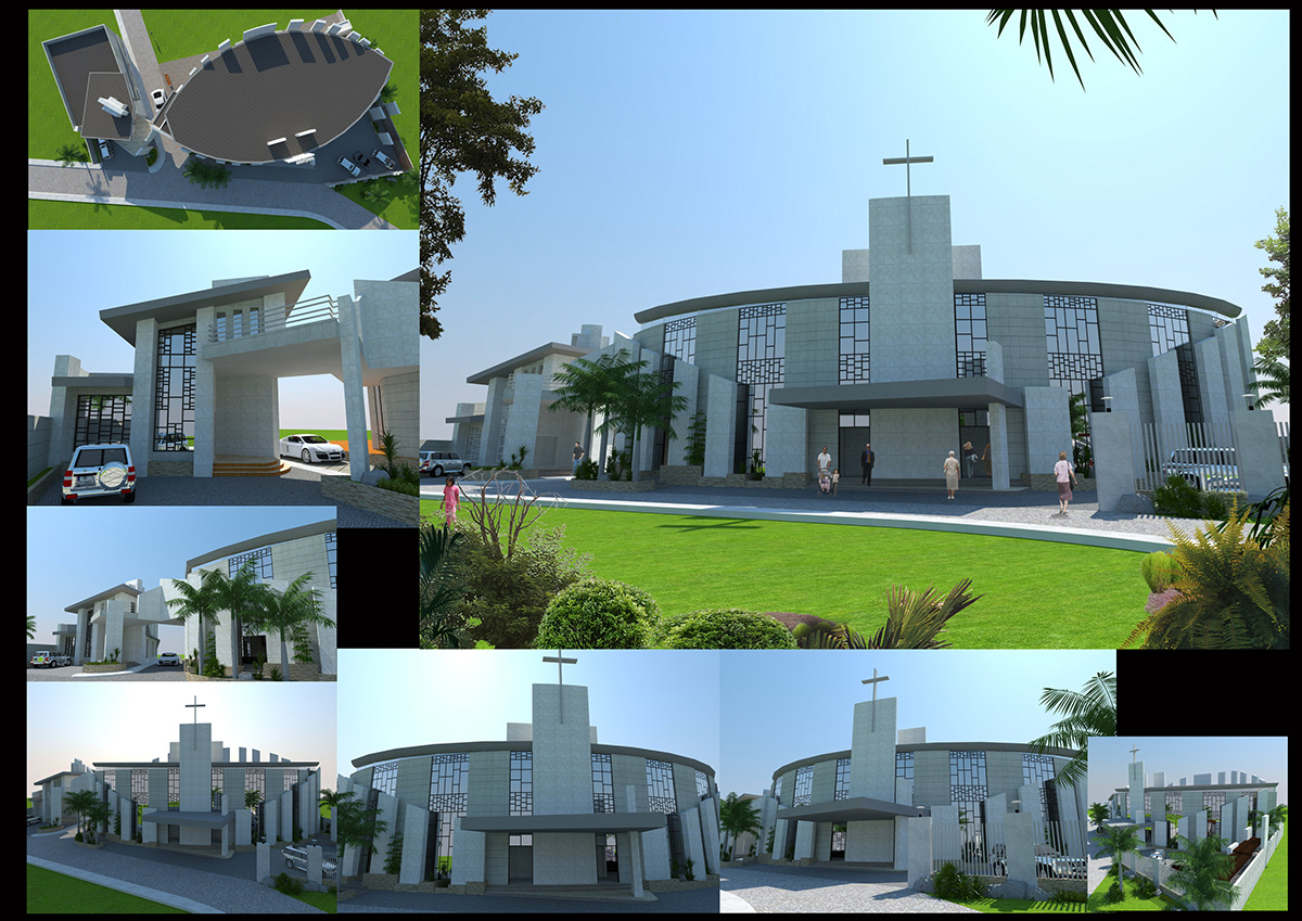 religious building chapel Modern Design Structure
