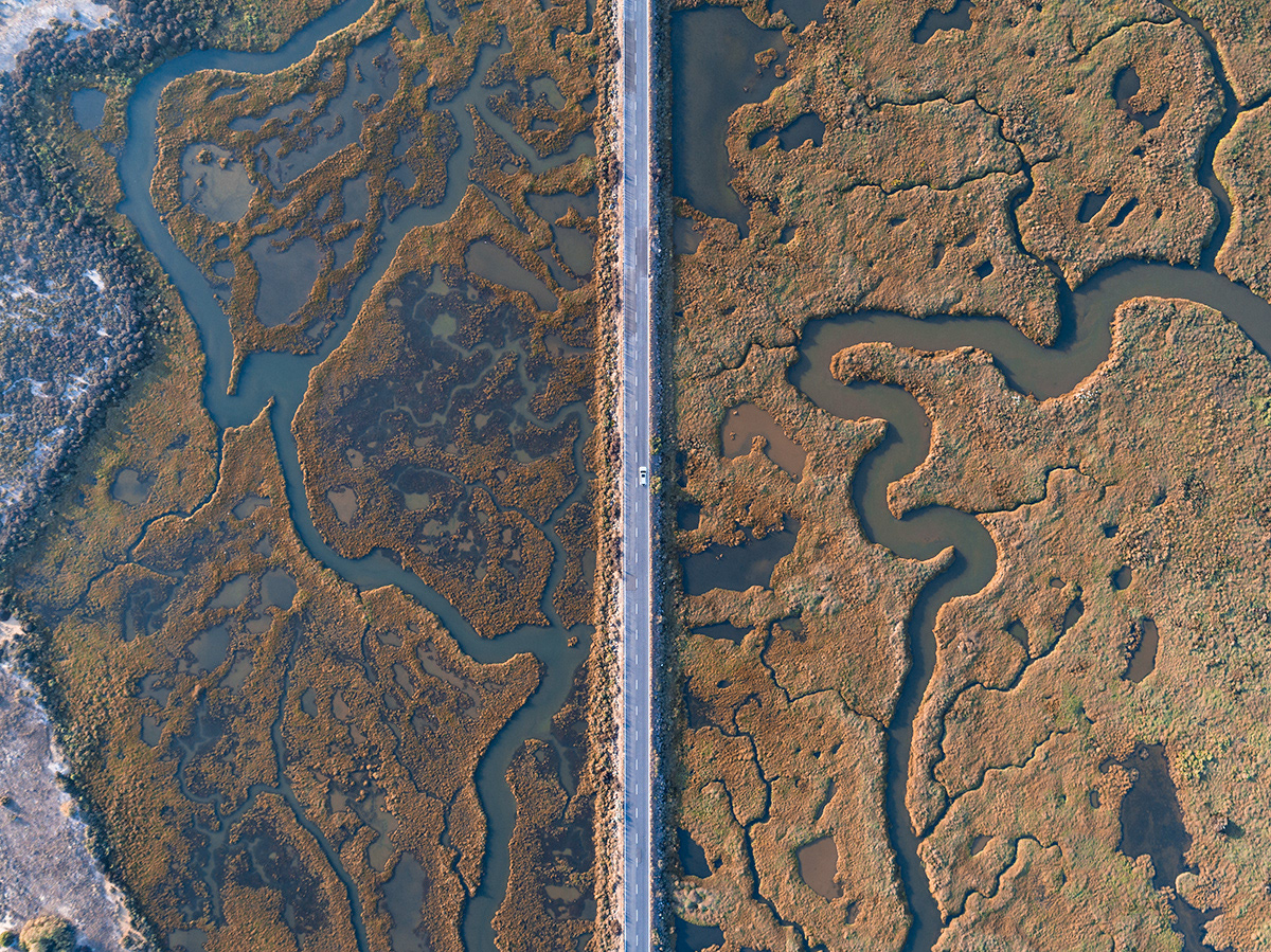 Aerial drone Travel iceland north journey Landscape terrain Nature roads