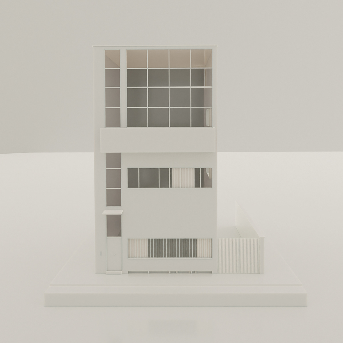 3D antwerp architecture belgium blender cycles minimal modeling Render sculpting 