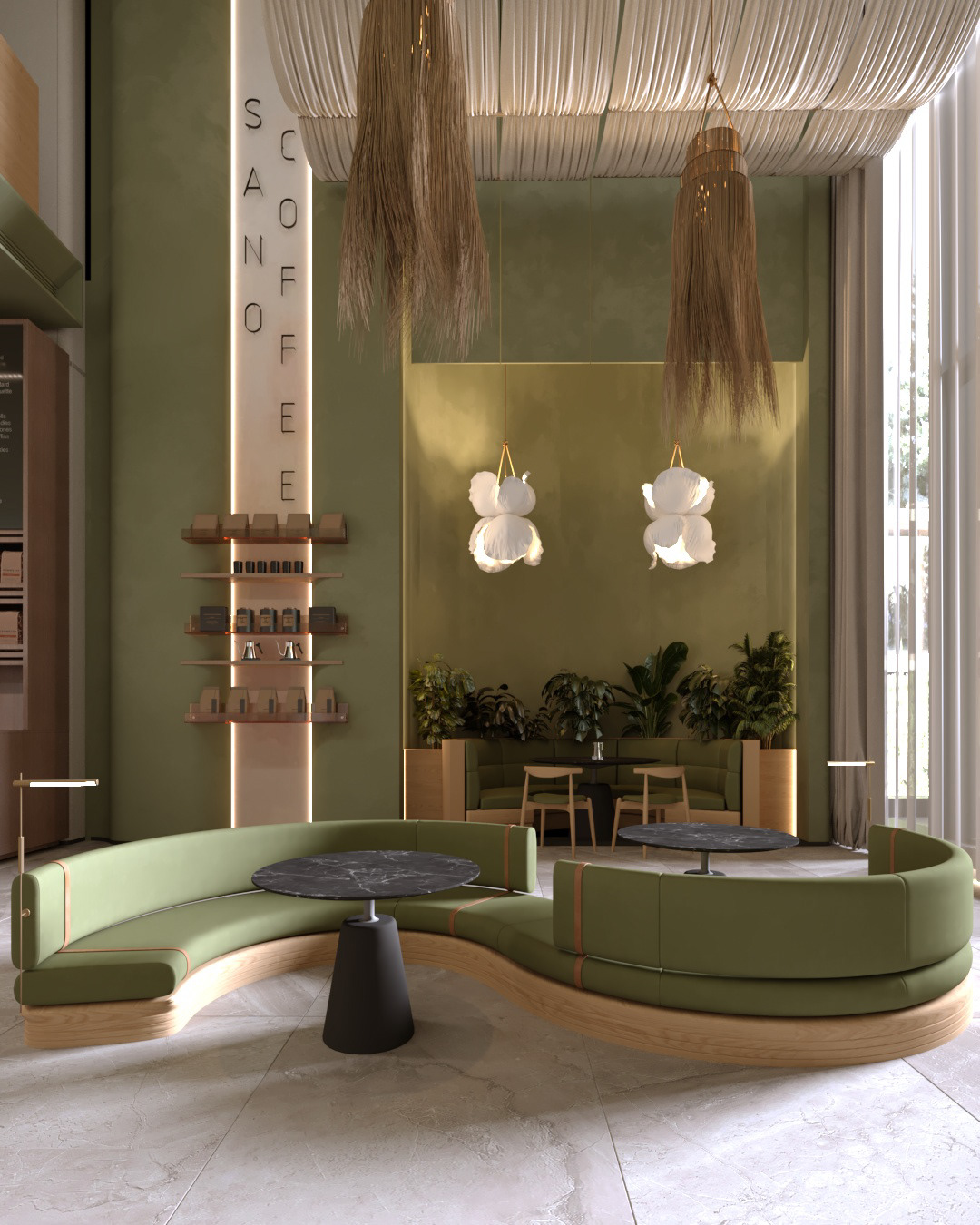 design interior design  restaurant tulum architecture 3ds max visualization corona archviz Render