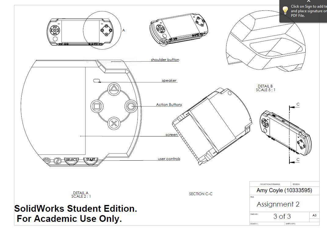 Solidworks  photorealistic drawings psp design Games