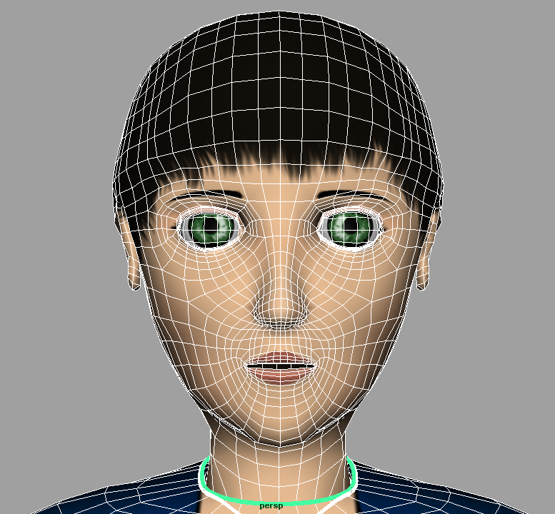 Kate 3D model 3D Maya
