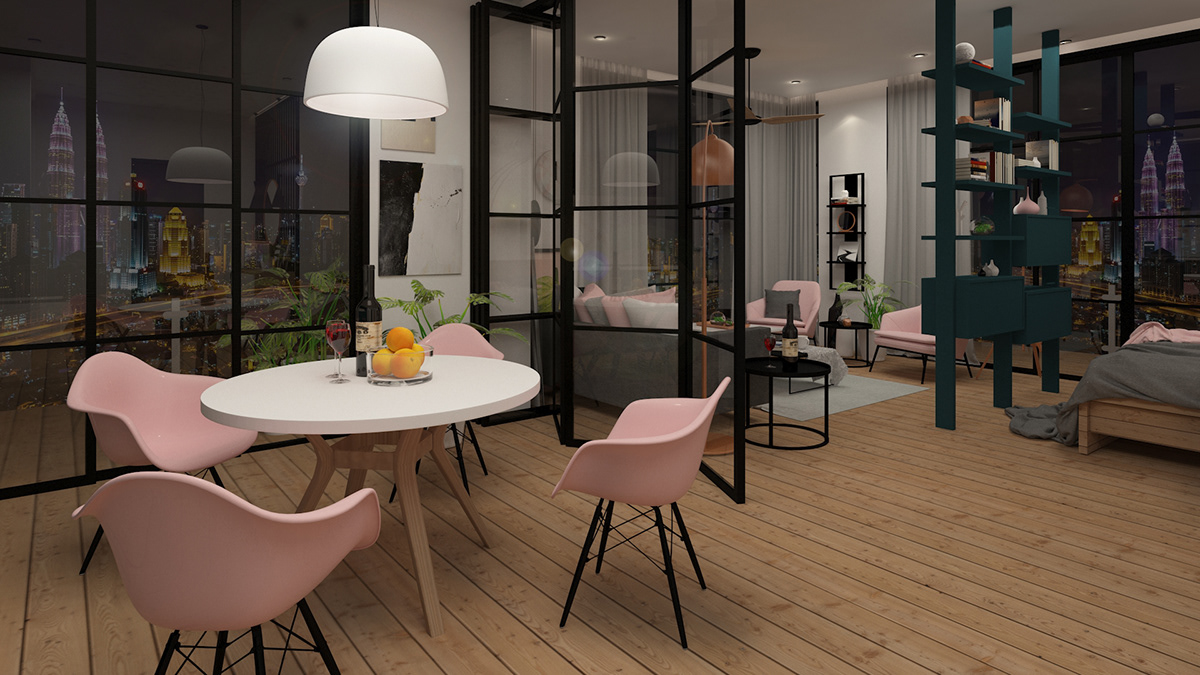 design Interior residential Scandinavian