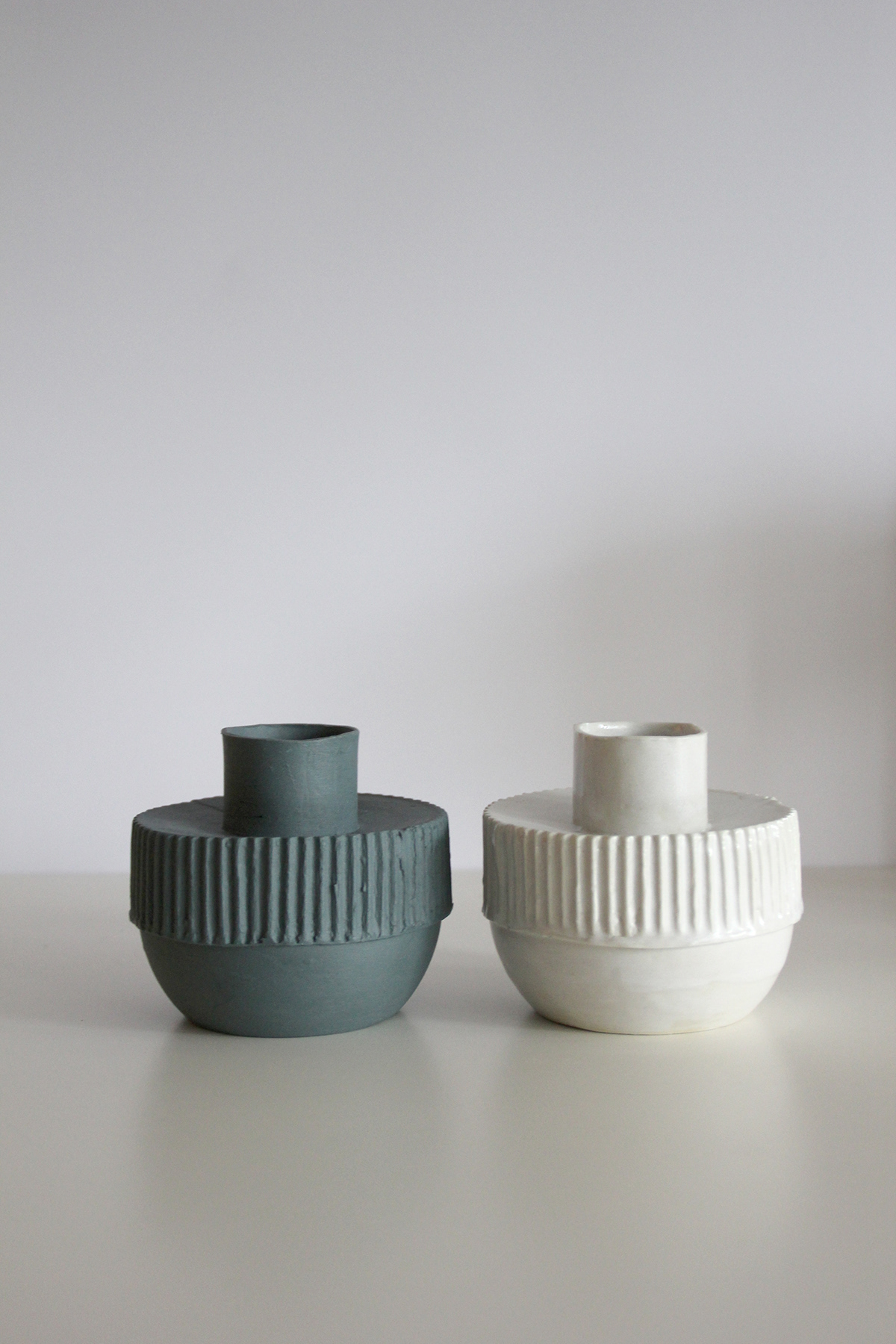ceramics  porcelain multifunctional functionless slip casting