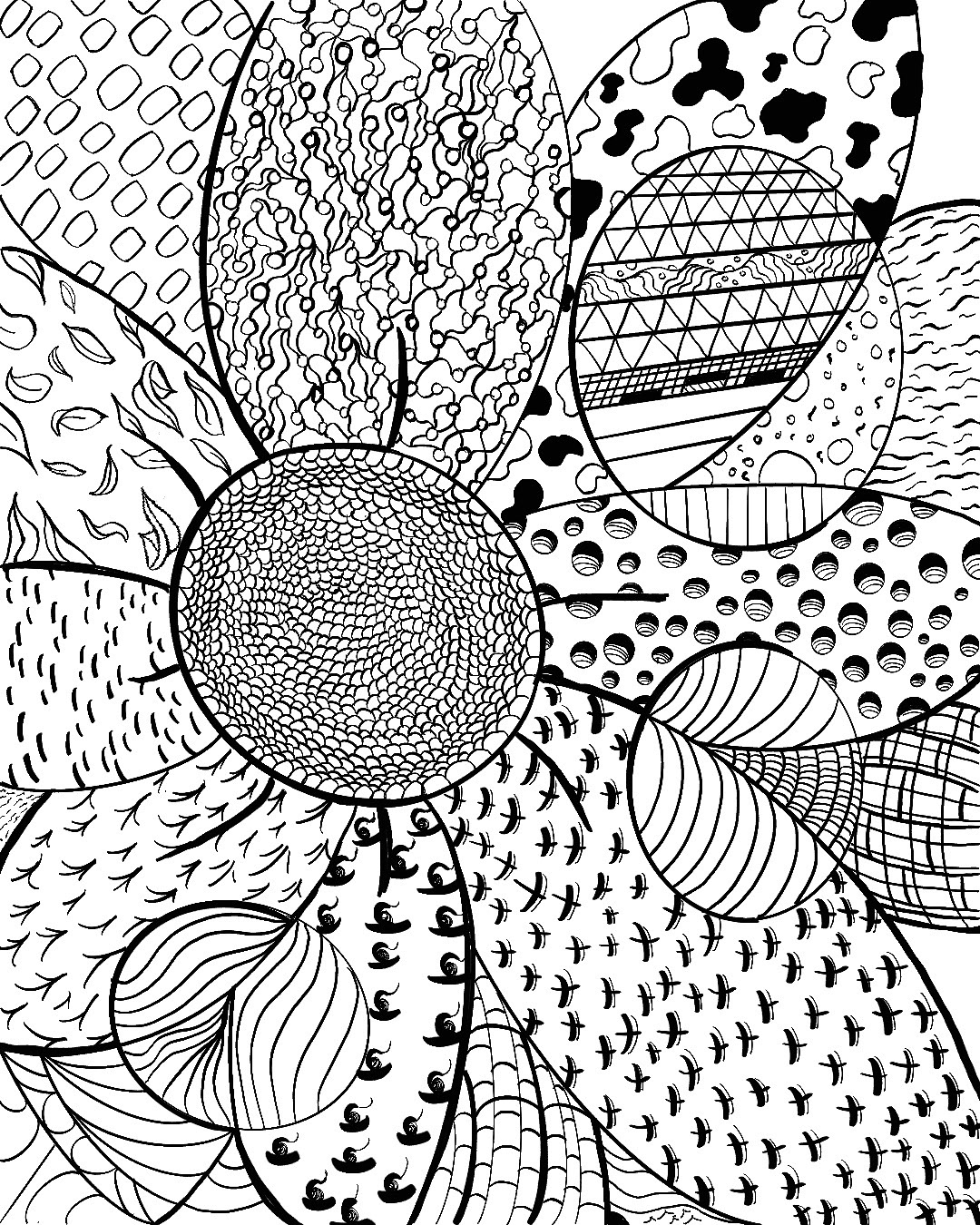 digital illustration doodle art Drawing  artist Digital Art  ILLUSTRATION  floral art