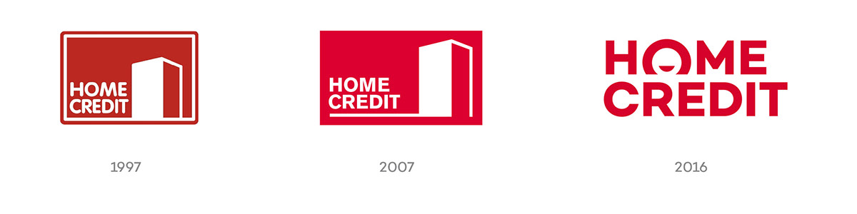 brand logo Bank home credit Russia loans Global identity corporate dynamo