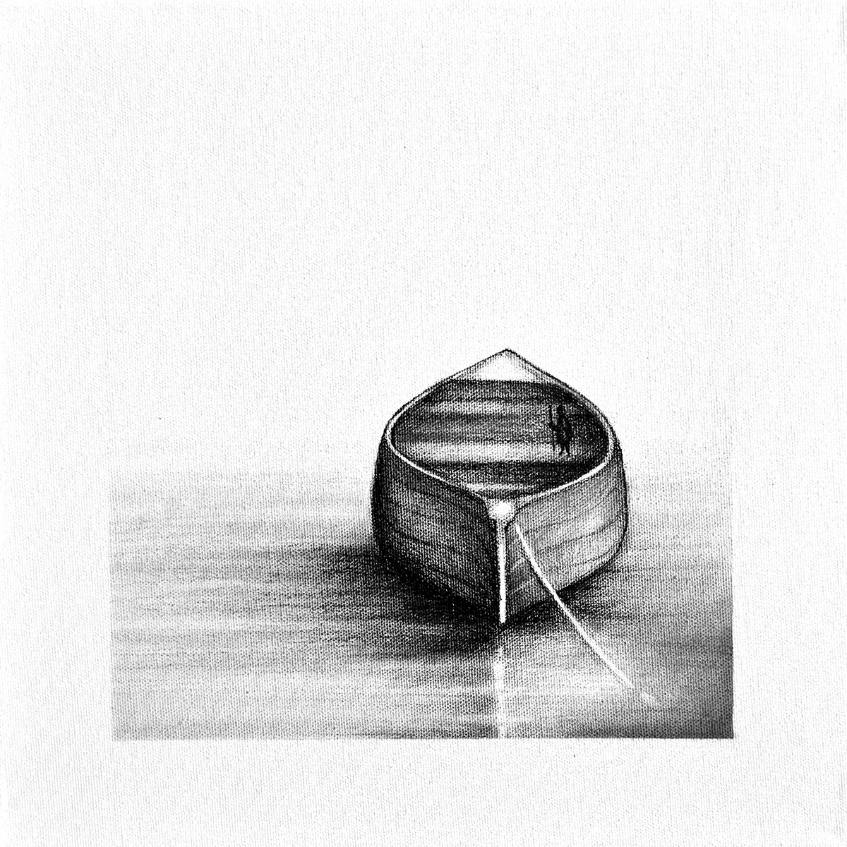 wood graphite pencil charcoal canvas clay blackandwhite black & white black and white Hidden things tiny houses Curious Things art Tiny Worlds tiny world