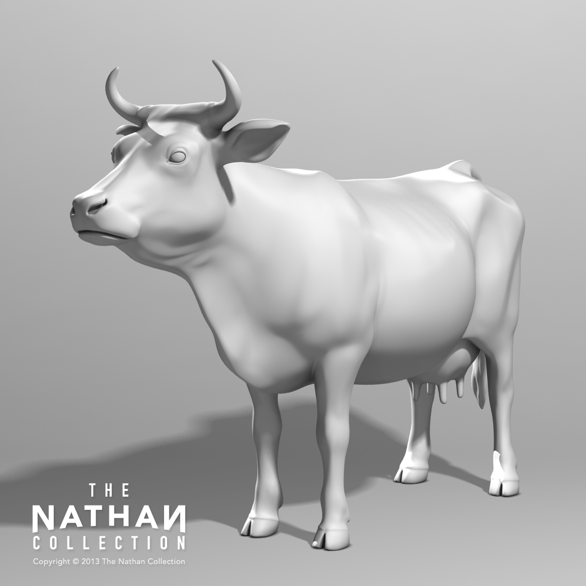 jersey  cow  3d model  Nathan Collection Fur  max  Maya   softimage  cinema 4d  lightwave  animal  farm  bovine