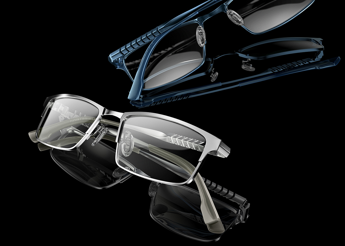 glasses flexON caputo glass CGI metal lens vision Fashion 