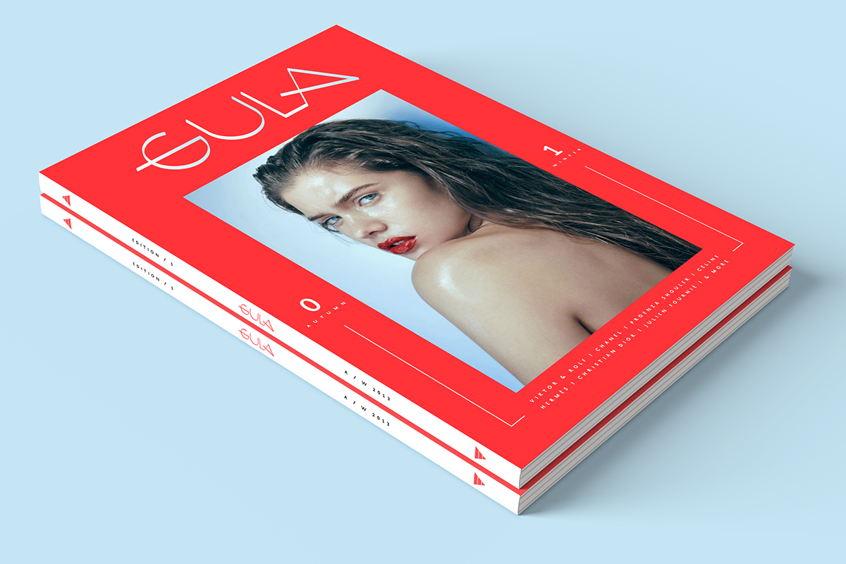 Gula magazine editorial Layout culture photo Style fashion magazine print graphic minimal simple Layout Design clean modern
