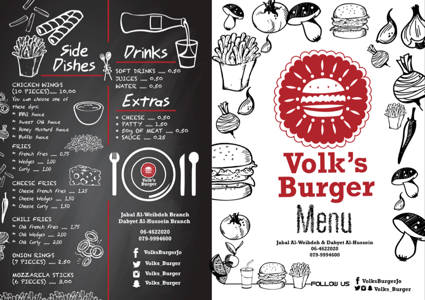 design menu Food  Patterns vectors Chalkboard