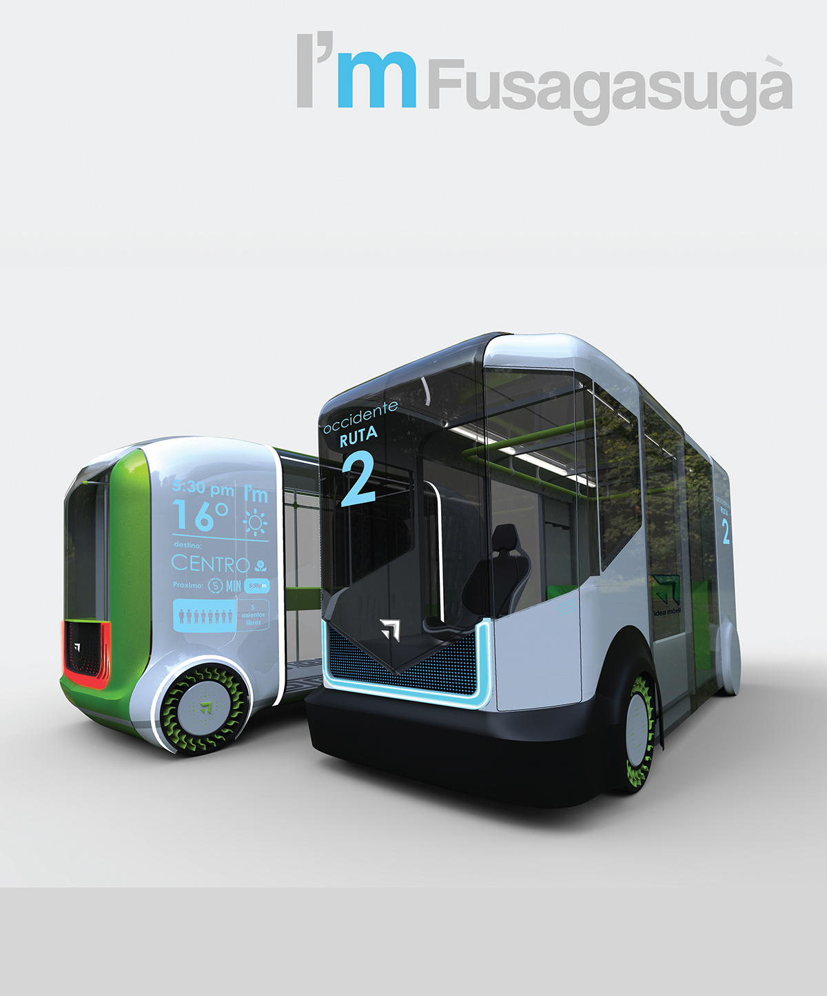 movilidad sostenible sistema urbano urban bus electric bus design Transport colombia fusagasuga mobility