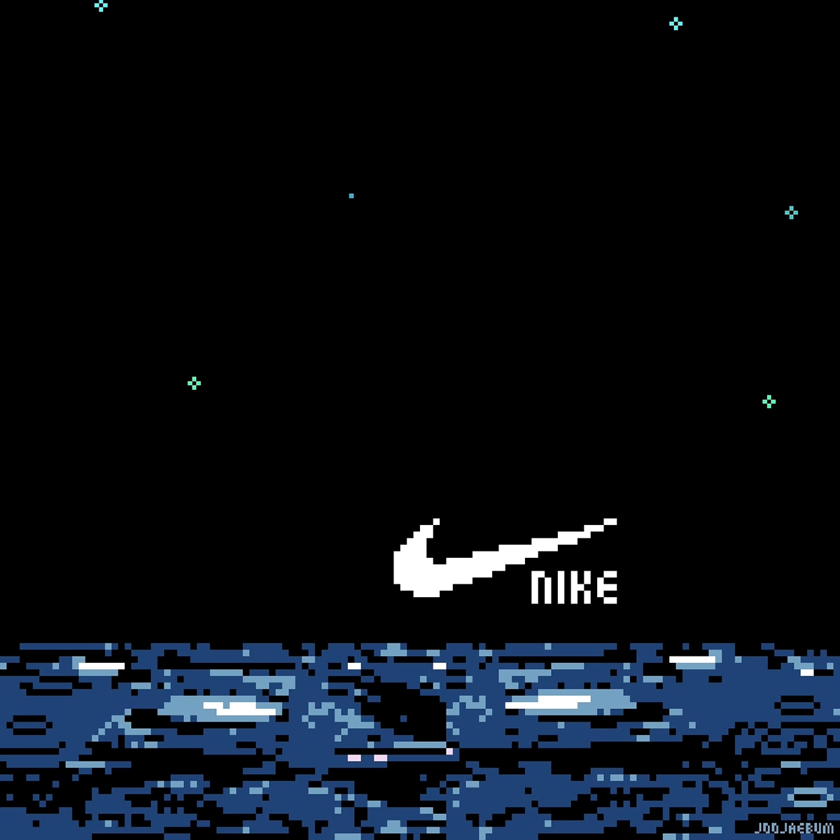 Nike airmax pixel pixelart 8bit 8bitart animation  design digitalart