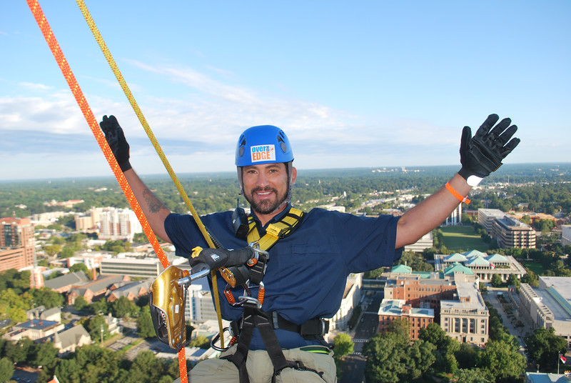 special olympics SONC over the edge Golisano Foundation Dr. Michael Milano Keith L. Fishburne UNC School Dentistry Truck Convoy Charlotte Summer Games Results City of Raleigh