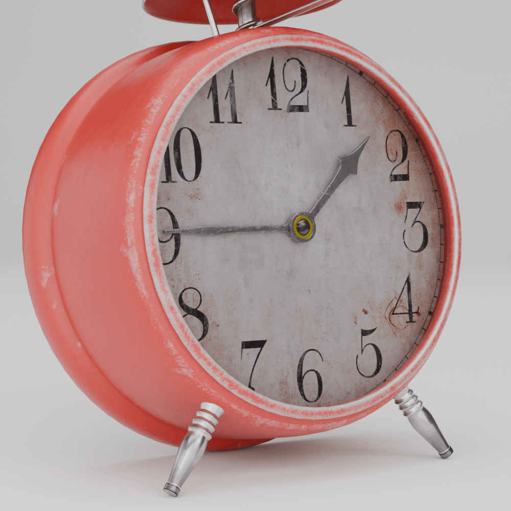 clock time design watch 3D Render interior design  modern architecture visualization