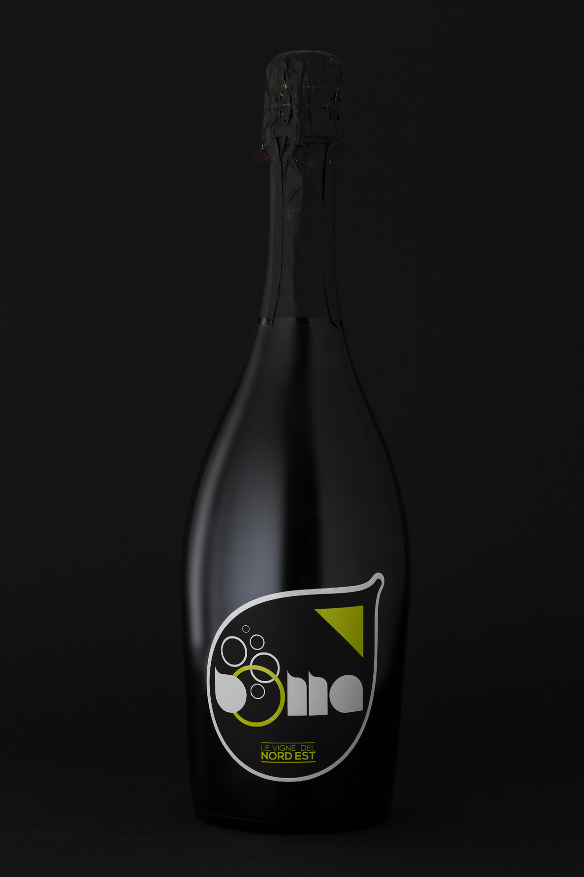 Label wine WINEYARD grape graphic design Friuli Italy