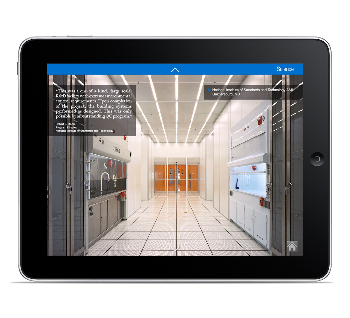 iPad app brochure interactive