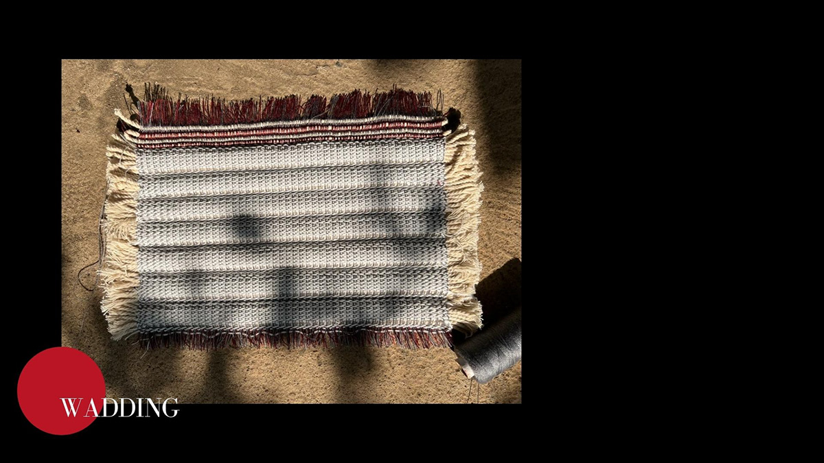 knotting loop pile table loom tapestry textile design  Weave Design weaving