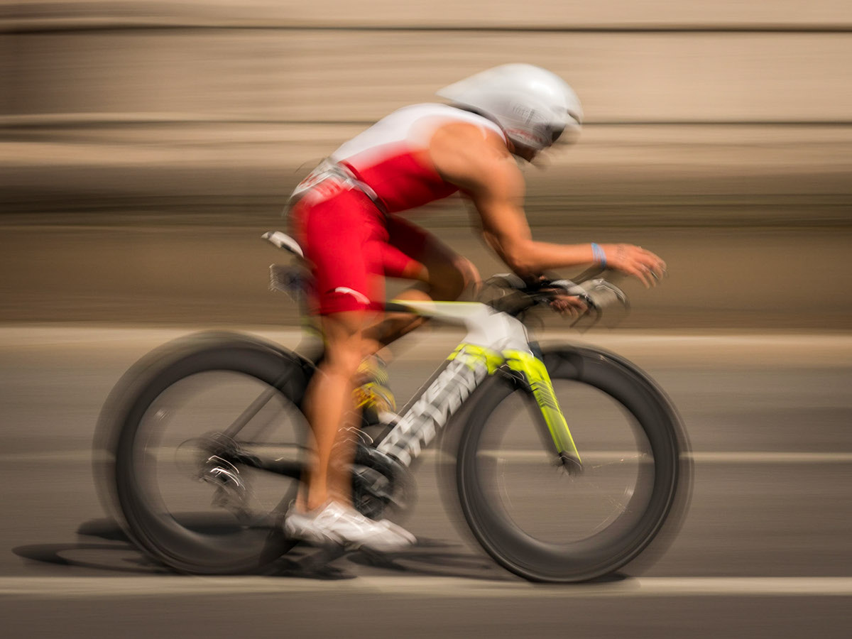 Bike Triathlon motion motion blur speed sport athlete Frankfurt am Main